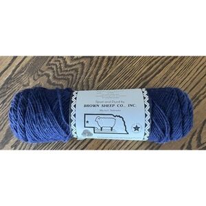 Brown Sheep Co Inc Top Of The Lamb 100% Wool 190 Yards Color 321 Admiral Blue